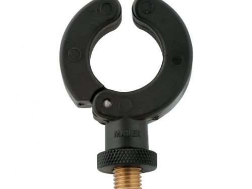 Auto clasp rod rest