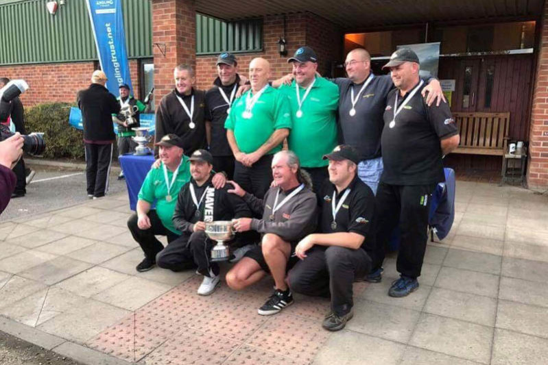 Maver Midlands pose with their hard earned silverware Maver Midlands pose with their hard earned silverware