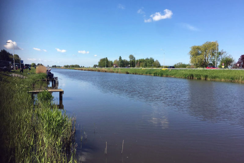 The Voorne Canal, Holland