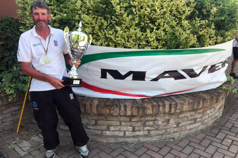 Eddie Bridon wins gold with the England feeder team on the Ostellato in Italy