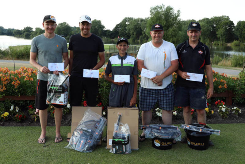 Andy Kinder wins the 3-day Guru festival at Barston Lakes for a second year running