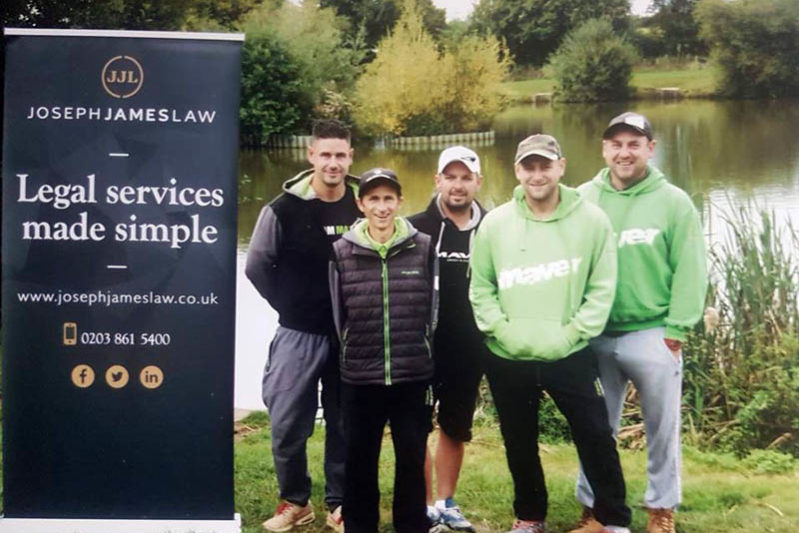 Andy's All Stars (left to right): Ben Bell, Andy Kinder, Ed Warren, Matt Skelton & Simon Skelton
