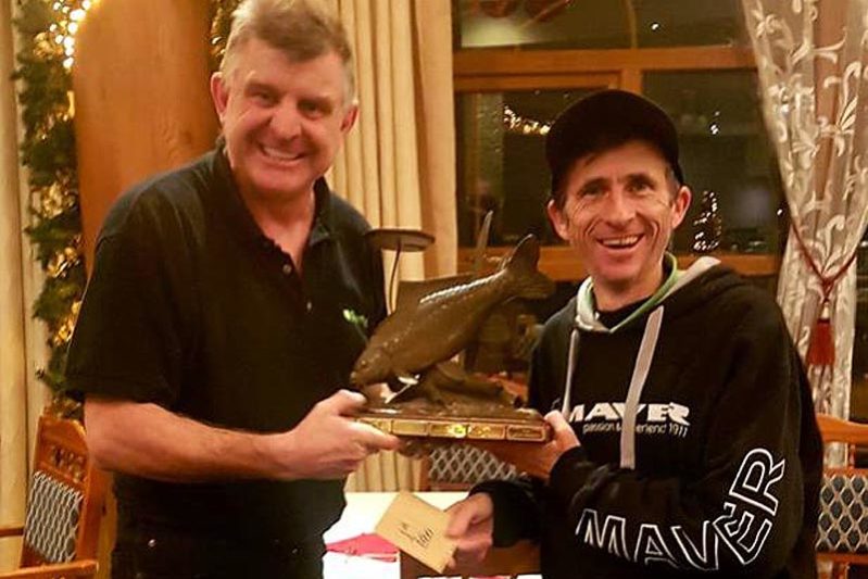 Andy Kinder wins the annual Barston Lakes Christmas event