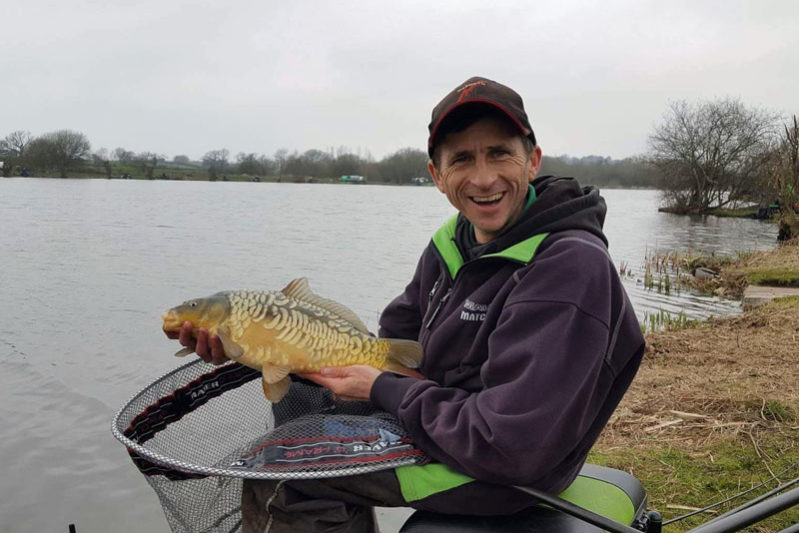 Despite not having won the event, Andy Kinder is the Matrix Feeder Championships' top angler